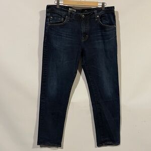 AG Adriano Goldschmied the graduate tailored leg Men's Dark Blue Jeans